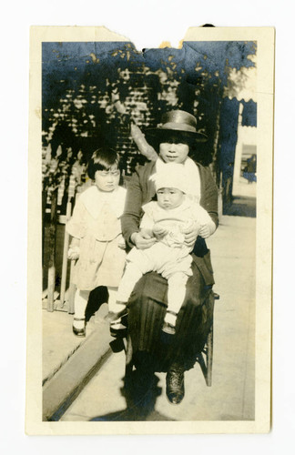 Saito family in Little Tokyo