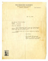 Letter from Robert Allison A., Chairman, Leave Clearance Committee, to George Naohara, May 10, 1944