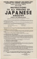 State of Oregon, [Instructions to all persons of Japanese ancestry living in the following area:] counties of Lincoln, Polk, Marion, Benton, Linn, and part of counties of Jefferson and Deschutes west of Highway 97, Oregon