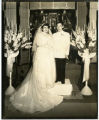 George and Kuni Yamanaka [wedding photograph]