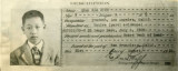 Certificate of Identity, Quan Him Wong, August 31, 1928