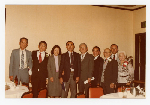 Members of the Santa Monica Nikkei hall