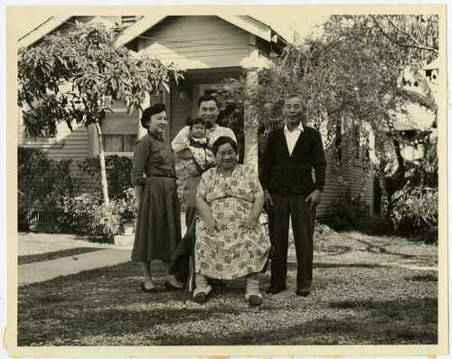 Marjorie, Joseph Isamu, Lynn, Kuni and Kumataro Fuchita