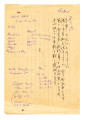 Memo from Seijiro Ogawa to Nishikawa, May 10, 1942