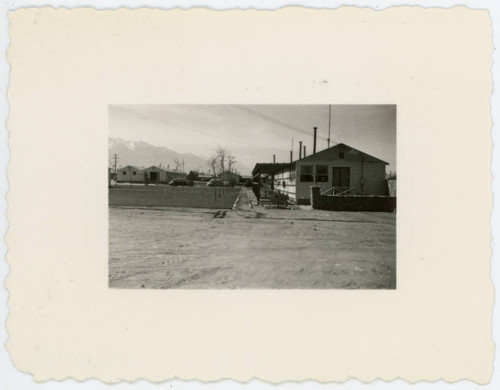 Photograph of Manzanar staff housing