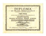 Diploma of trade proficiency