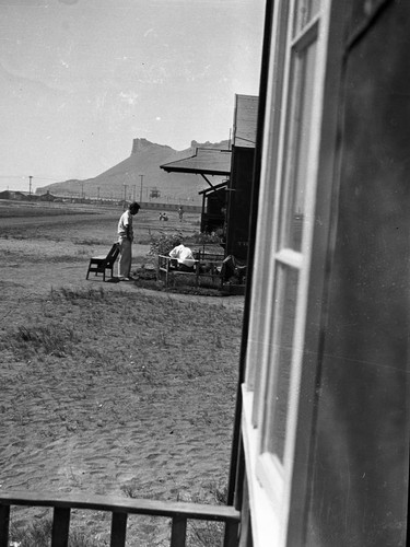 Garden in Tule Lake camp