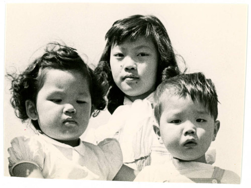 Lisa Furutani, Gerrie Miyazaki, and David Abe — Calisphere