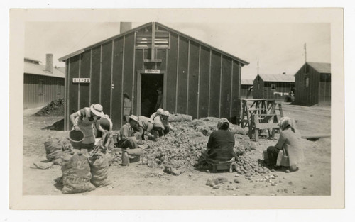 Workers at Heart Mountain