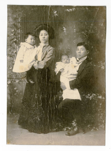 Japanese immigrant family