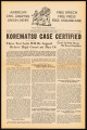American Civil Liberties Union news, vol. 8, no. 5 (May, 1943)