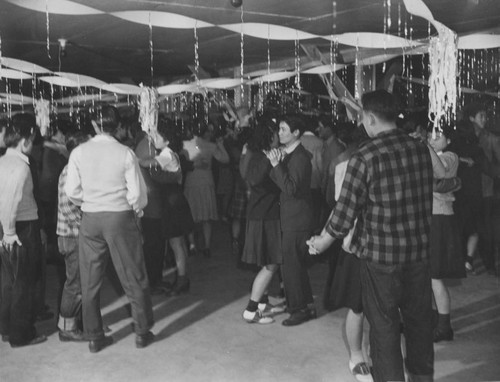 [High school Junior Class dance at Granada incarceration camp]