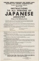State of Washington, [Instructions to all persons of Japanese ancestry living in the following area:] Kitsap County, waters of Pudget Sound