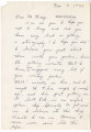 Letter from Fred Korematsu to Ernest Besig, Director, American Civil Liberties Union of Northern California, November 7, 1943