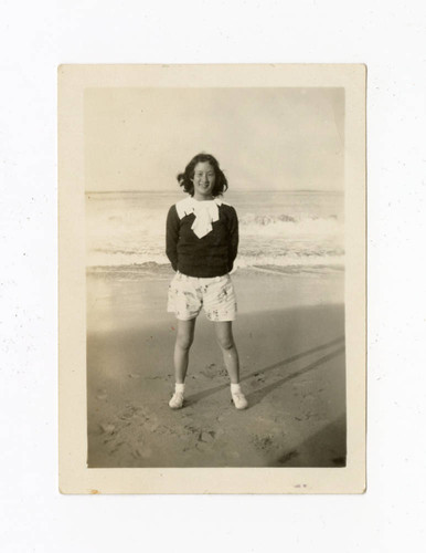 Young girl at the beach