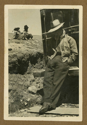 Japanese Peruvian man and children