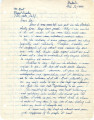 Letter from [William] J. Fujimoto, from the stockade, to Mr. [Raymond R.] Best, Project Director, February 23, 1944