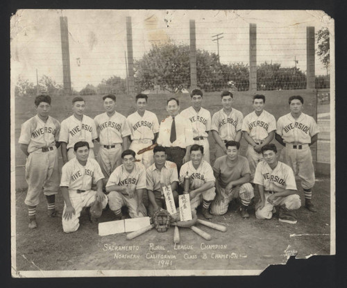 Sacramento Rural League Champion, Northern California Class B Champion 1941