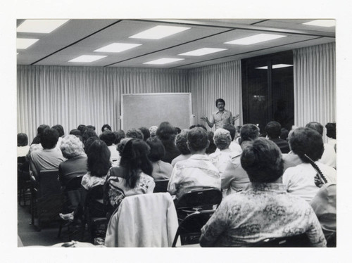 Bert Nakano at NCRR post-CWRIC hearing meeting