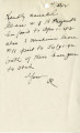 [Handwritten Note] to cancel leases for A. Miyomoto and [Shigeru] Mishima, April 3, 1942