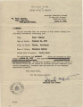 Letter from Jay P. Moffat, American Vice Consul, American Consulate General, Kobe, Japan to Taneo Akiyama, April 8, 1959