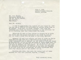 Letter from [Dr.] George [Kazuo] Kawaichi to Mr. J. V. [John Victor] Carson, Dominguez Estate Company, July 6, 1943