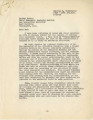 Letter from J. R. [Ralph] Mc Farling, former Community Analyst, Granada, (Amache) to [Edward H.] Spicer, Chief Community Analysis Section, War Relocation Authority, January 31, 1946