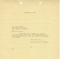 Letter from Dominguez Estate Company to Mr. Sonae Matsui, November 3, 1938