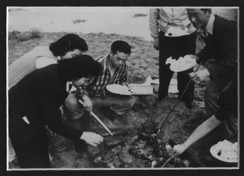 [Picnic meal]