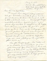 Letter from Mrs. L. [Lester] Suzuki to Rev. [Wendell L.] and Mrs. [?] Miller, May 5, 1942