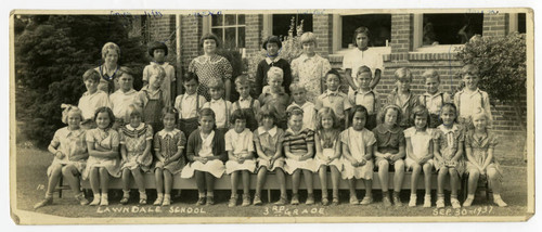 Lawndale school third grade class