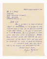 Letter from Seijiro Ogawa to Dillon S. Myer, February 5, 1943