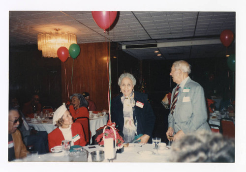 Thaddeus Rountree and wife attending West Sider's of the 30's event