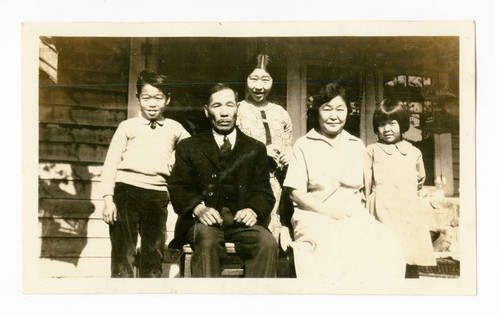 Japanese immigrant family