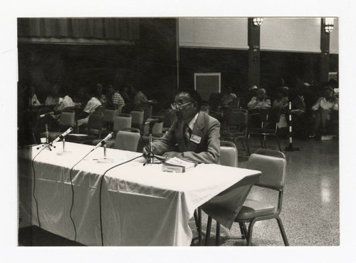 Testifier at Senate hearing on Senate bill 2116