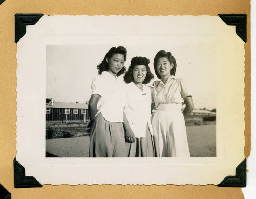 Nisei women at Jerome camp