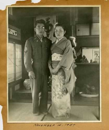 Wedding of Atsushi Art Ishida and Mamie Yoshiko Sakamoto