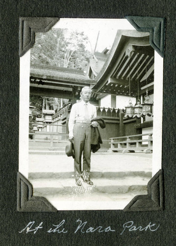 Tanjiro Saito at Nara Park