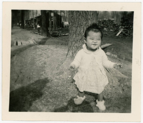 Gerrie Miyazaki at Jerome incarceration camp