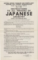 State of California, [Instructions to all persons of Japanese ancestry living in the following area:] Stanislaus County, southwest Tuolumne and Calaveras Counties