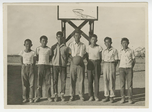 Nisei men's basketball team