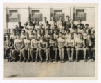 Group photograph of John H. Francis Polytechnic High School varsity track and field team, A's