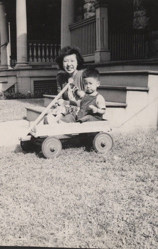 Japanese American woman and child