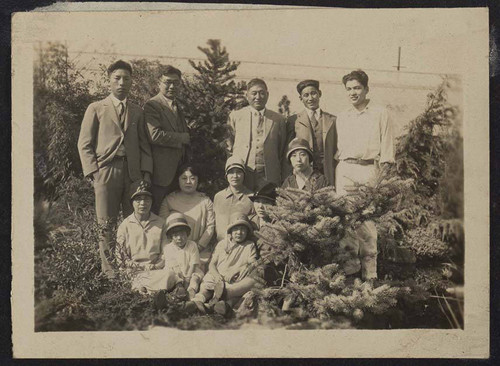 Group photograph outside