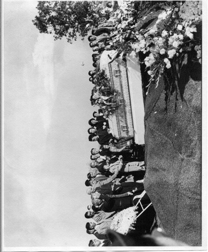 Kumekichi Ishibashi's Funeral