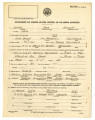 Statement of United States citizen of Japanese ancestry, DSS form 304A, Atsushi Ishida