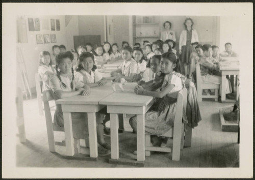 Children in classroom