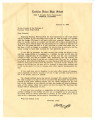 Letter from Ralph F. Burnight, District Superintendent, Excelsior Union High School to the parents of the students of Excelsior Union High School, January 31, 1947