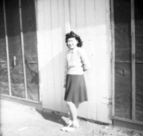 Woman in Jerome camp