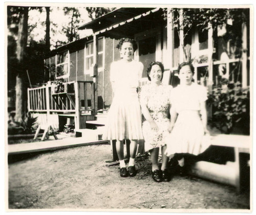 Reiko Yoshinaga and Aya Narita at incarceration camp